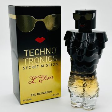 Dupe Linn Young Techno Tronics Secret Mission Elixer for woman edp 100ml NEW