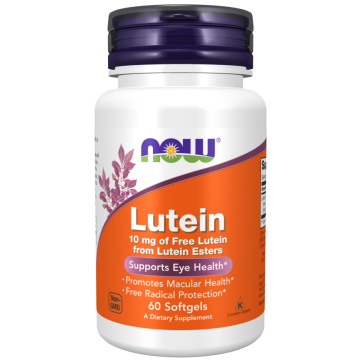 NOW Luteïne 10 mg 60 softgels