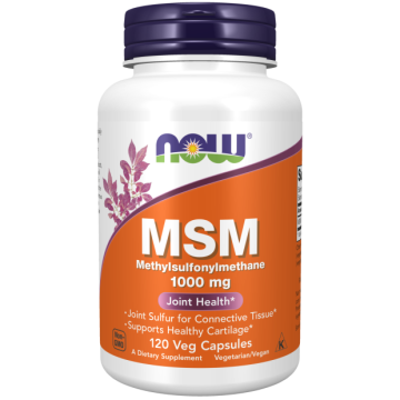 NOW MSM 1000 mg 120 capsules