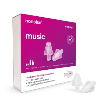 Nonoise - Music - festival - Oordopjes - Transparant