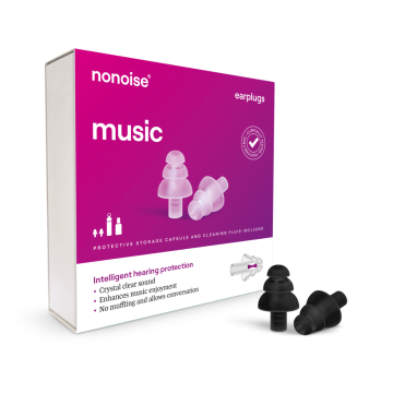 Nonoise - Music - festival - Oordopjes - Zwart