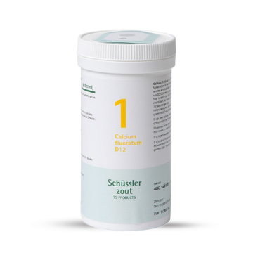Schussler zout pfluger Nr 1 Calcium floratum D12 400 Tabletten Glutenvrij