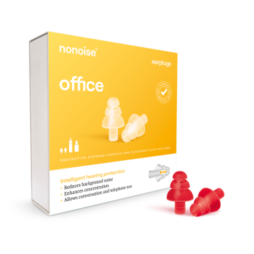 Nonoise - Kantoor - Oordopjes - Rood