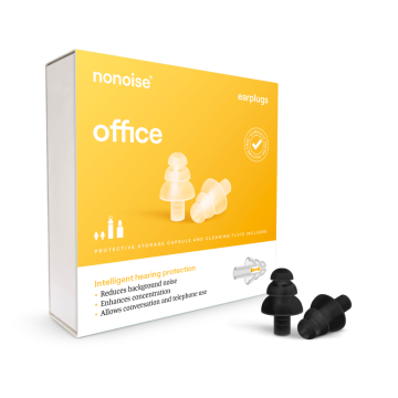 Nonoise - Kantoor - Oordopjes - Zwart