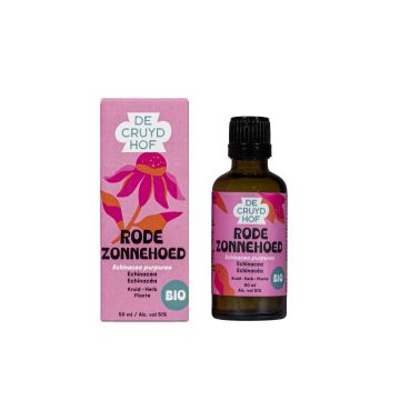 Cruydhof Rode zonnehoed kruid BIO, 50 ml