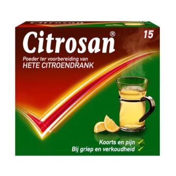 Citrosan Hete Citroendrank 15 stuks