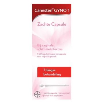 Canesten Gyno 1 Zachte Capsule 500 mg