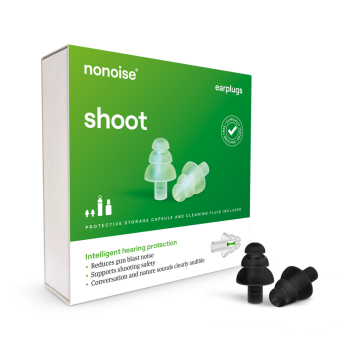 Nonoise - Schiet - Jacht - Oordopjes - zwart