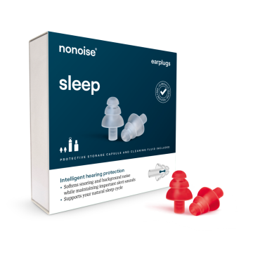 Nonoise - Slaap - Oordopjes - Rood