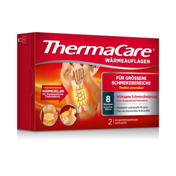 ThermaCare Wärmeauflagen für grössere Schmerzbereiche 2 St ThermaCare Wärmeauflagen für grössere Schmerzbereiche 2 St