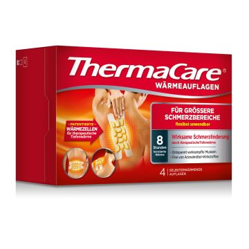 ThermaCare Wärmeauflagen für grössere Schmerzbereiche 4 St ThermaCare Wärmeauflagen für grössere Schmerzbereiche 4 St