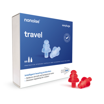 Nonoise - Travel - Oordopjes - Rood