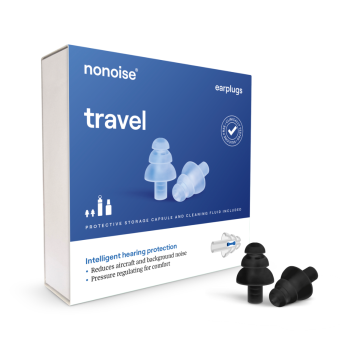 Nonoise - Travel - Oordopjes - Zwart