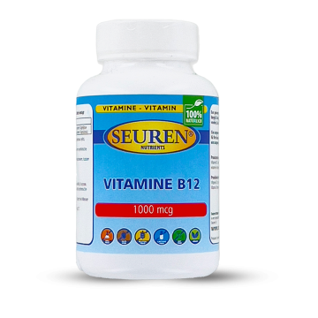 Seuren Nutrients Vitamine B12 1000mcg 100 Tabletten