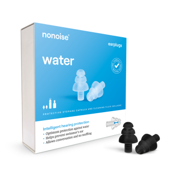 Nonoise - Water - Oordopjes - Zwart