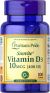 Puritan's Pride Vitamin D3 10 mcg 400 IE 100 tabletten 1140