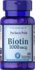 Puritan's Pride Biotin 1000 mcg 100 tabletten 7961