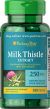 Puritan's Pride Milk Thistle seed 250 mg 100 Capsules 4548