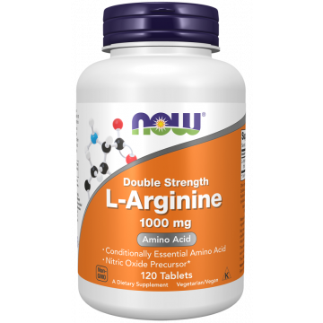 NOW L-Arginine 1000 mg 120 tabletten