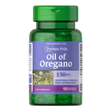 Puritan's Pride Oil of Oregano 150 mg 90 Softgels 6555
