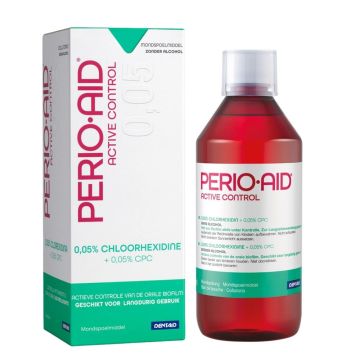 Perio•Aid Mondspoelmiddel Active Control 0.05% CHX 500 ml