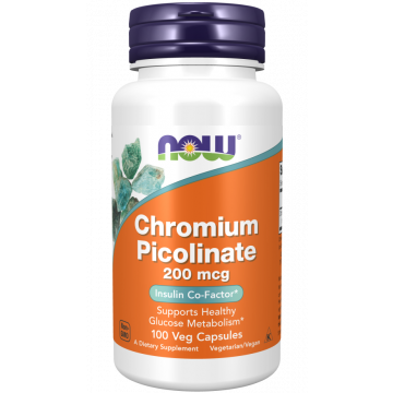 NOW Chromium Picolinate 200 mcg 100 capsules