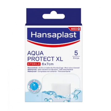 Hansaplast Aqua Protect XL 5 strips 6x7cm