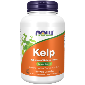 NOW Kelp 325 mcg 250 capsules