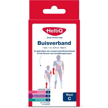 Heltiq Buisverband Maat C (1 m x 6,75 cm)