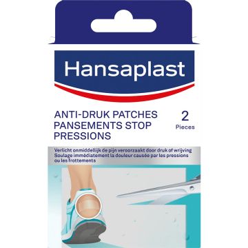 Hansaplast Anti Druk Patches Pleisters 2 stuks