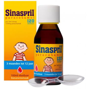 Sinaspril paracetamol 100 ml