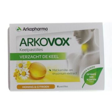 Arkopharma Arkovox Keelpastilles Honing en Citroen 8ST