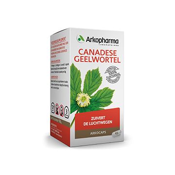 Arkopharma Arkocaps Canadese geelwortel 45 capsules