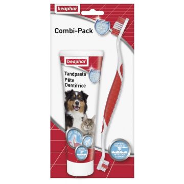 Beaphar Tandpasta & Tandenborstel Combi-Pack