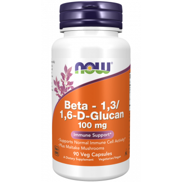 NOW Beta - 1,3/1,6-D-Glucan 100 mg 90 capsules