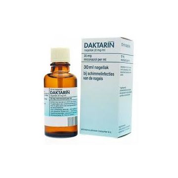 Daktarin nagellak 20mg/ml 30 ml 