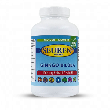 Seuren Nutrients Ginkgo Biloba Extract 150 mg 100 Capsules