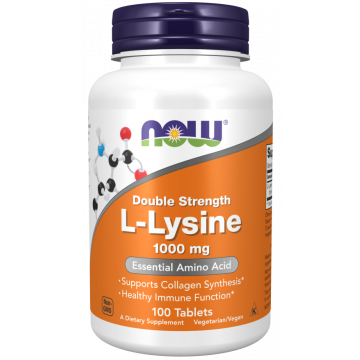 NOW L-Lysine 1000 mg 100 tabletten
