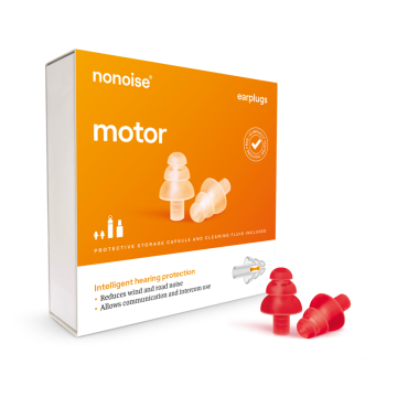 Nonoise - Motor - Oordopjes - Rood