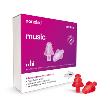 Nonoise - Music - Festival - Oordopjes - Rood