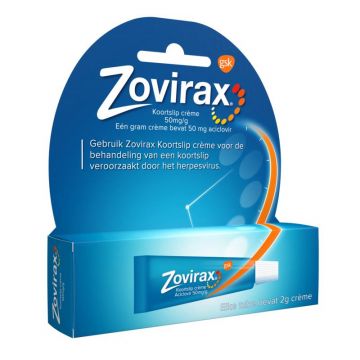 Zovirax 2 gram 50 mg/gram 