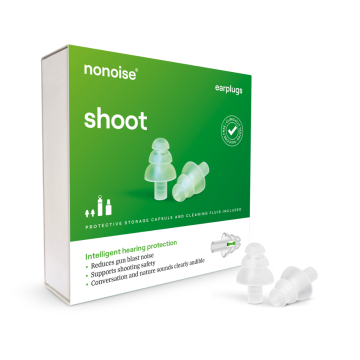 Nonoise - Schiet - Jacht - Oordopjes - Transparant