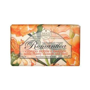 Nesti Dante Romantica noble cherry blossom and basil soap 250 gram