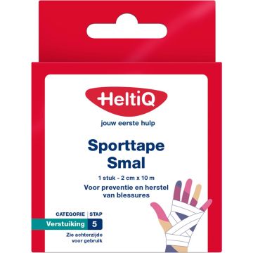 Heltiq Sporttape Smal 10 m x 2 cm 1 st.