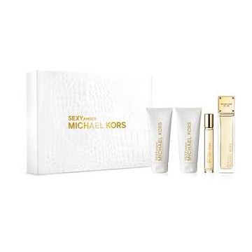 Michael Kors Sexy Amber Giftset edp 100ml + 10ml Bodylotion en Showergel