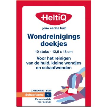 Heltiq Wondreinigingsdoekjes 10 st.
