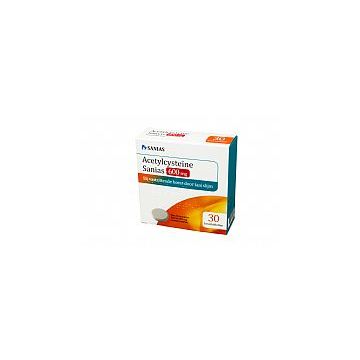 Sanias ACC 600 mg Acetylcysteine 30 Bruistabletten