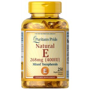 Puritan's Pride Vitamine E 268 mg 400 IE 250 Softgels 463