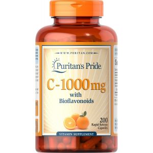 Puritan's Pride Vitamine C 1000 mg met bioflavonoïden 200 capsules 1413