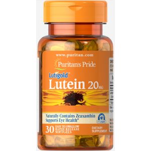 Puritan's Pride Lutein 20 mg met zeaxanthine 30 Softgels 4900